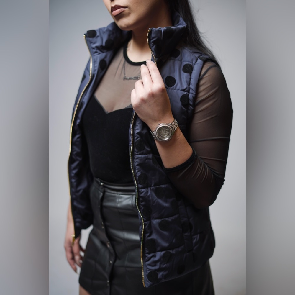 KENNETH COLE | NAVY BLUE | PUFFER VEST | S |